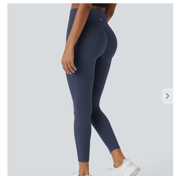 Halara UltraSculpt™ Scrunch Butt Lifting Shaping Leggings, XS, Navy NWT! - Picture 1 of 10